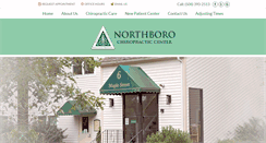 Desktop Screenshot of northborochiropractic.com